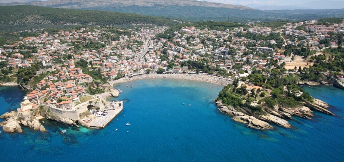 Drone image of Ulcinj