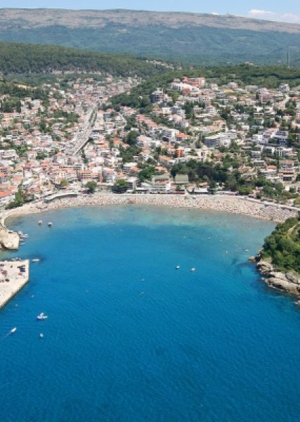 Drone image of Ulcinj